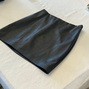 Wilfred Black Mini Skirt